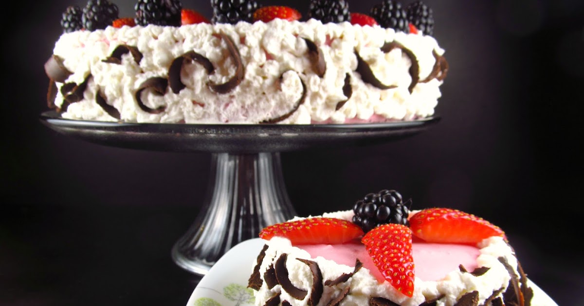 Rise and Shine Chocolate Genoise Cake with Raspberry Bavarian Cream