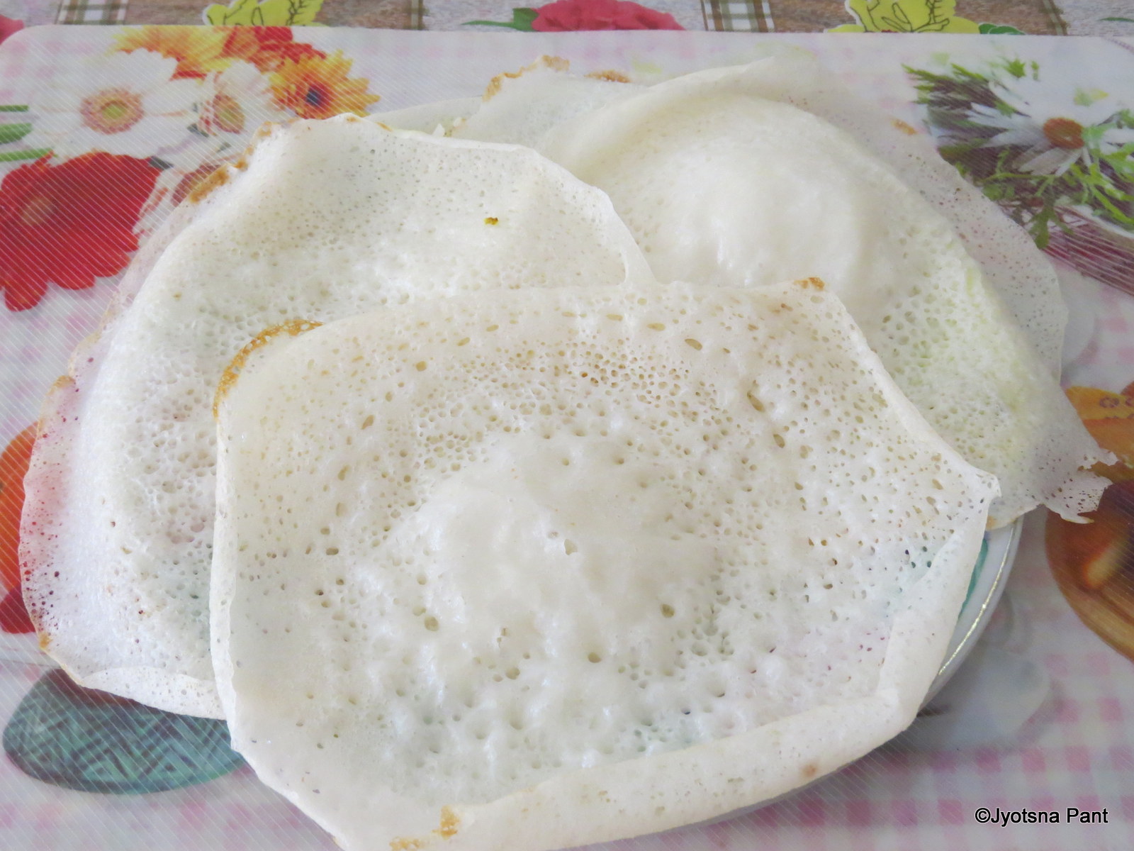 With Love from Mom's Kitchen Appam (Egg less Pan Cakes Made Of Rice Flour)