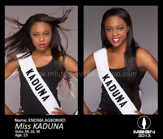 2013 Most Beautiful Girls In Nigeria 36 States Miss-kaduna+Niaja+Gaga