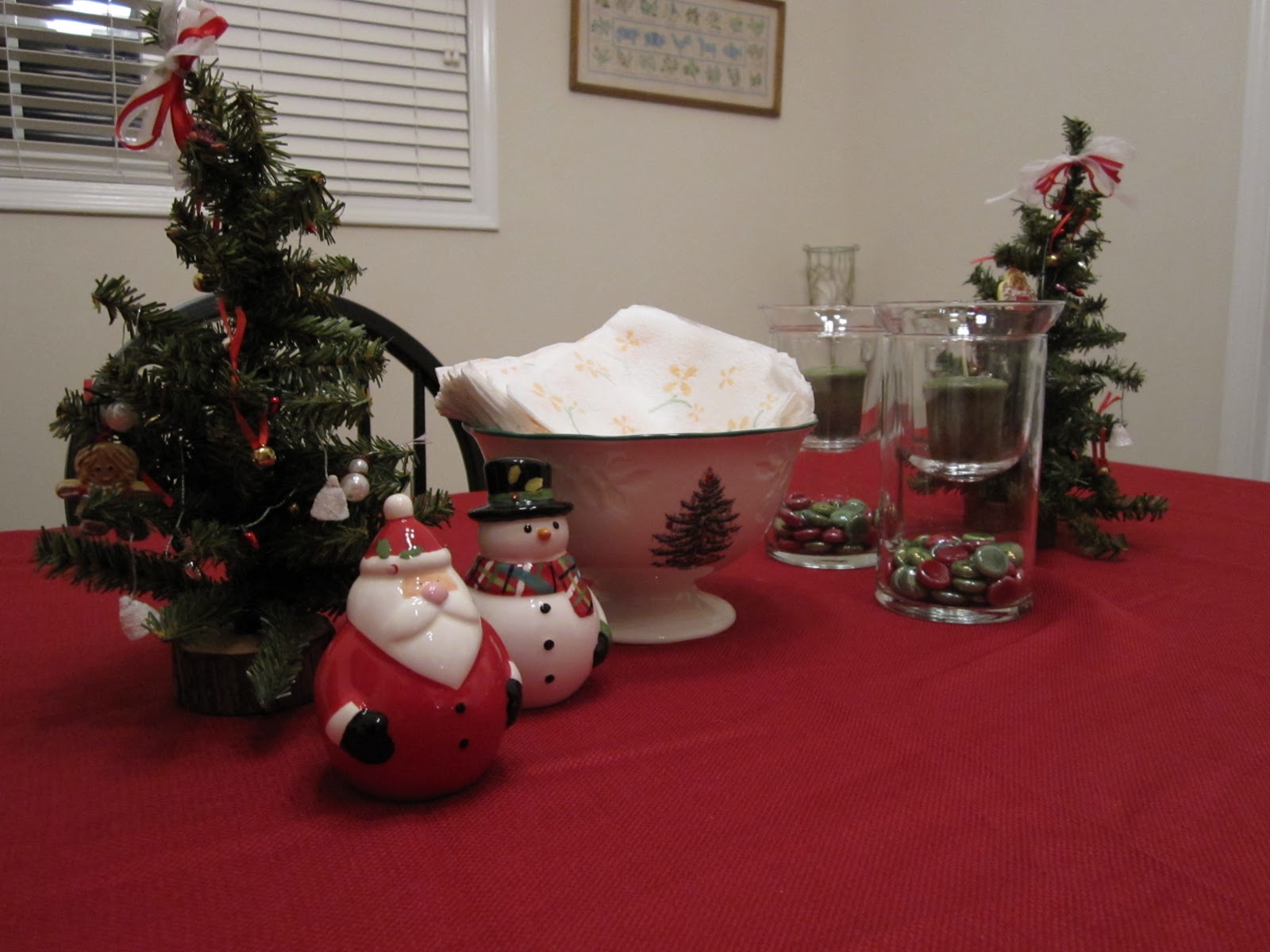 The Eibls Christmas Decorations For Your Table And Mantle