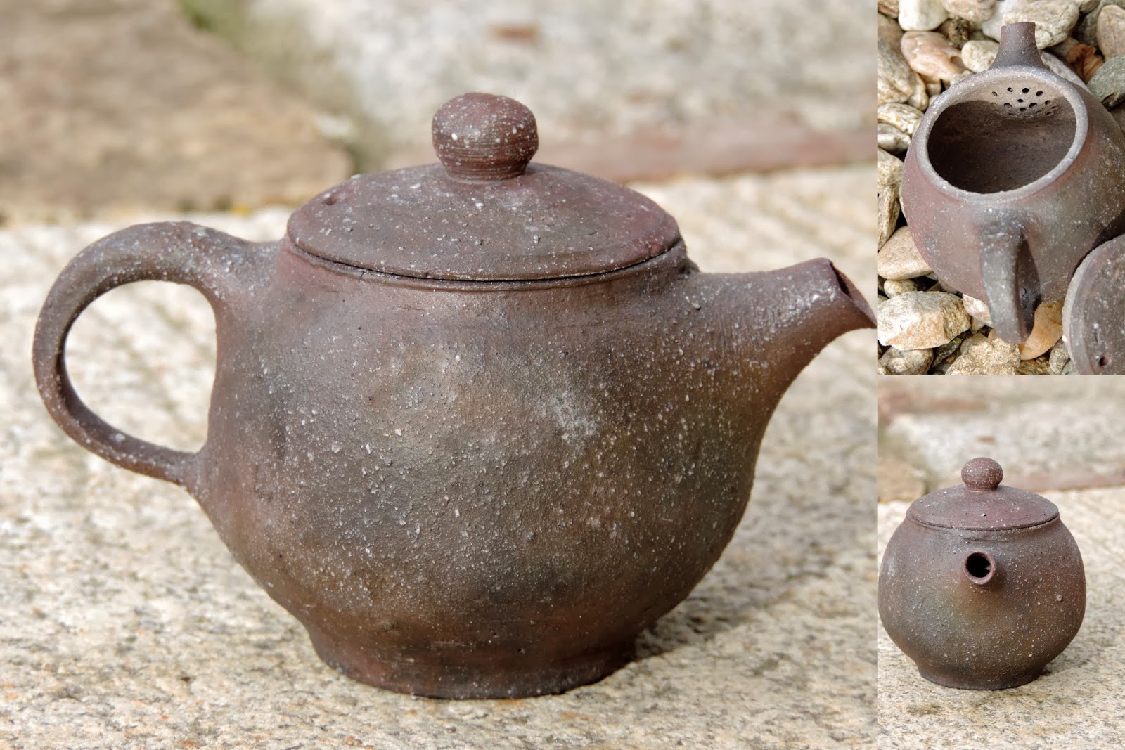 Pots and Tea Two natural clays
