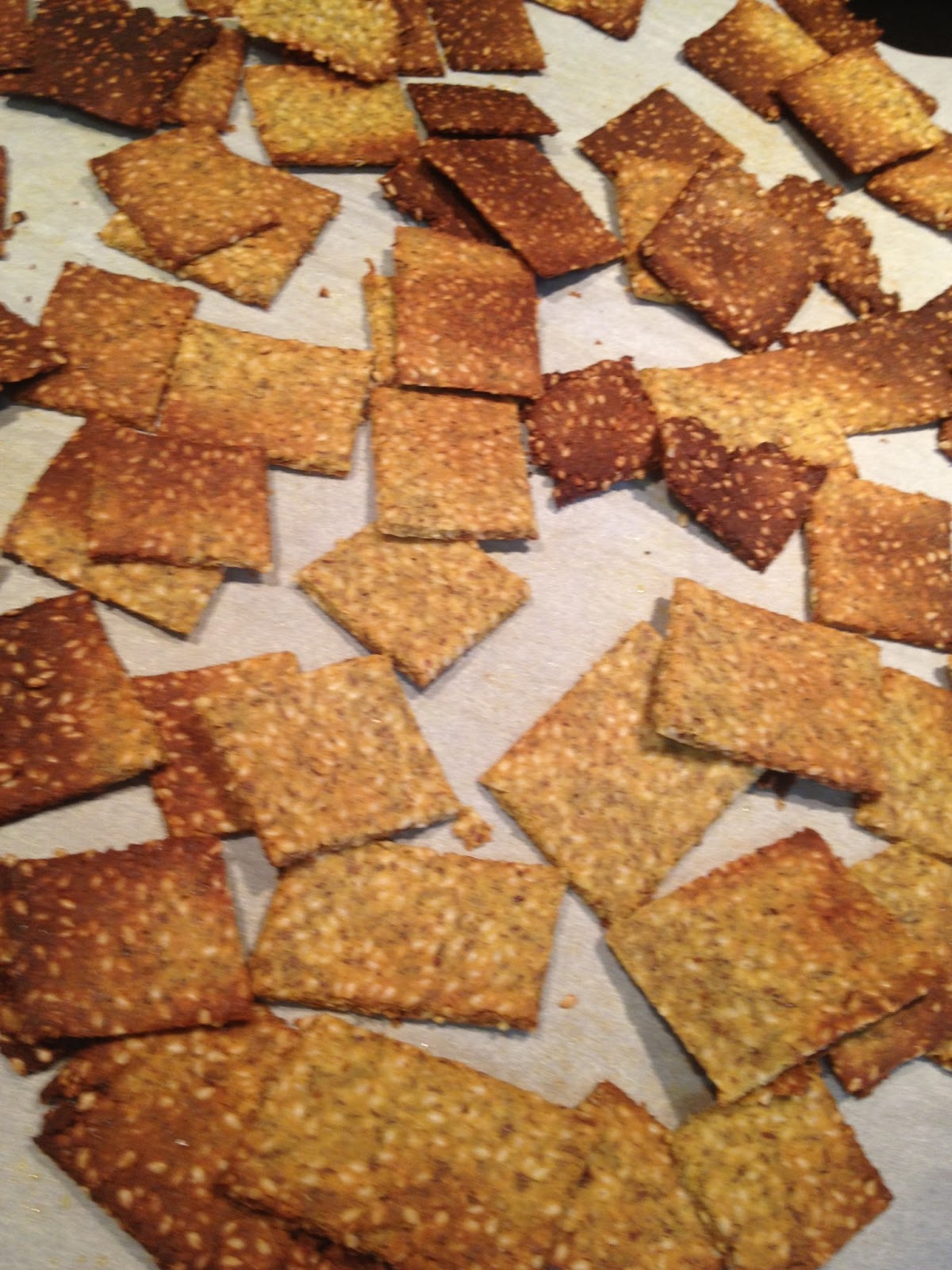 Linda C's Kitchen Table Thai Sesame Crackers