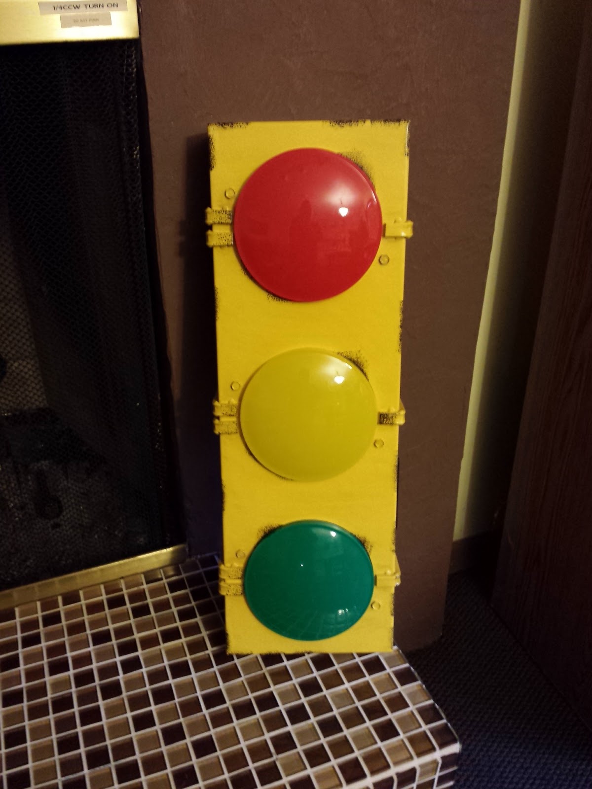 Runde's Room Traffic Light Reflections