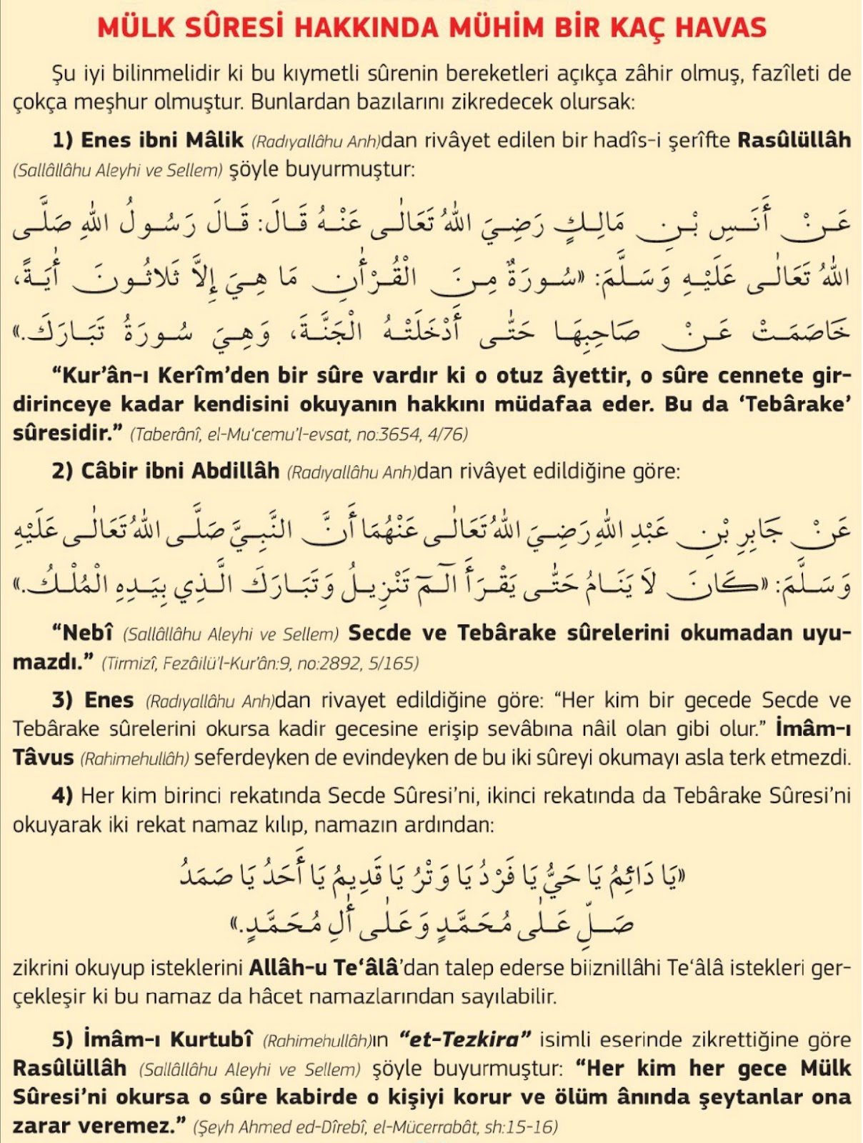 peygamberimizin sunnetleri blogger