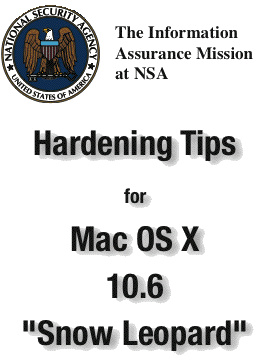 Macintosh Security: Us Nsa (national Security Agency): 039;hardening