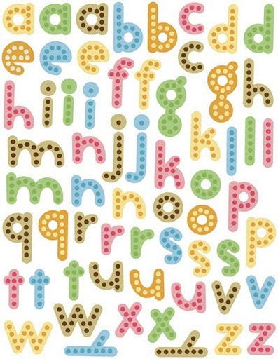 Abecedario con letras para recortar | Imagenes para imprimir.Dibujos