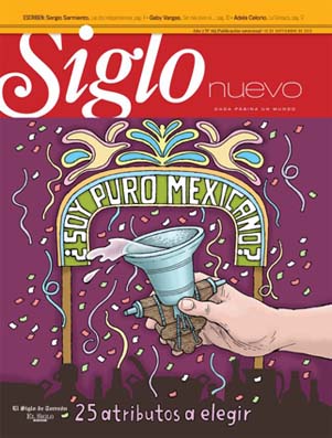 Participación en portada e interiores. Torreón Septiembre 2012