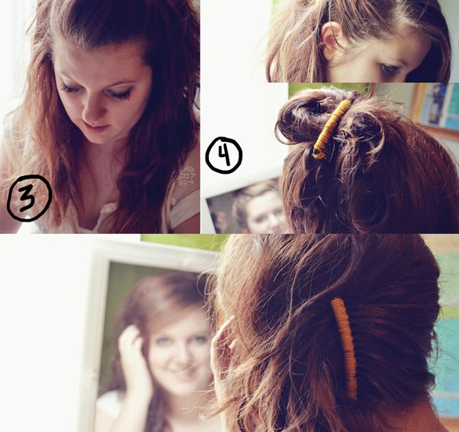 ldc designs DIY Hair Styles using a hair comb