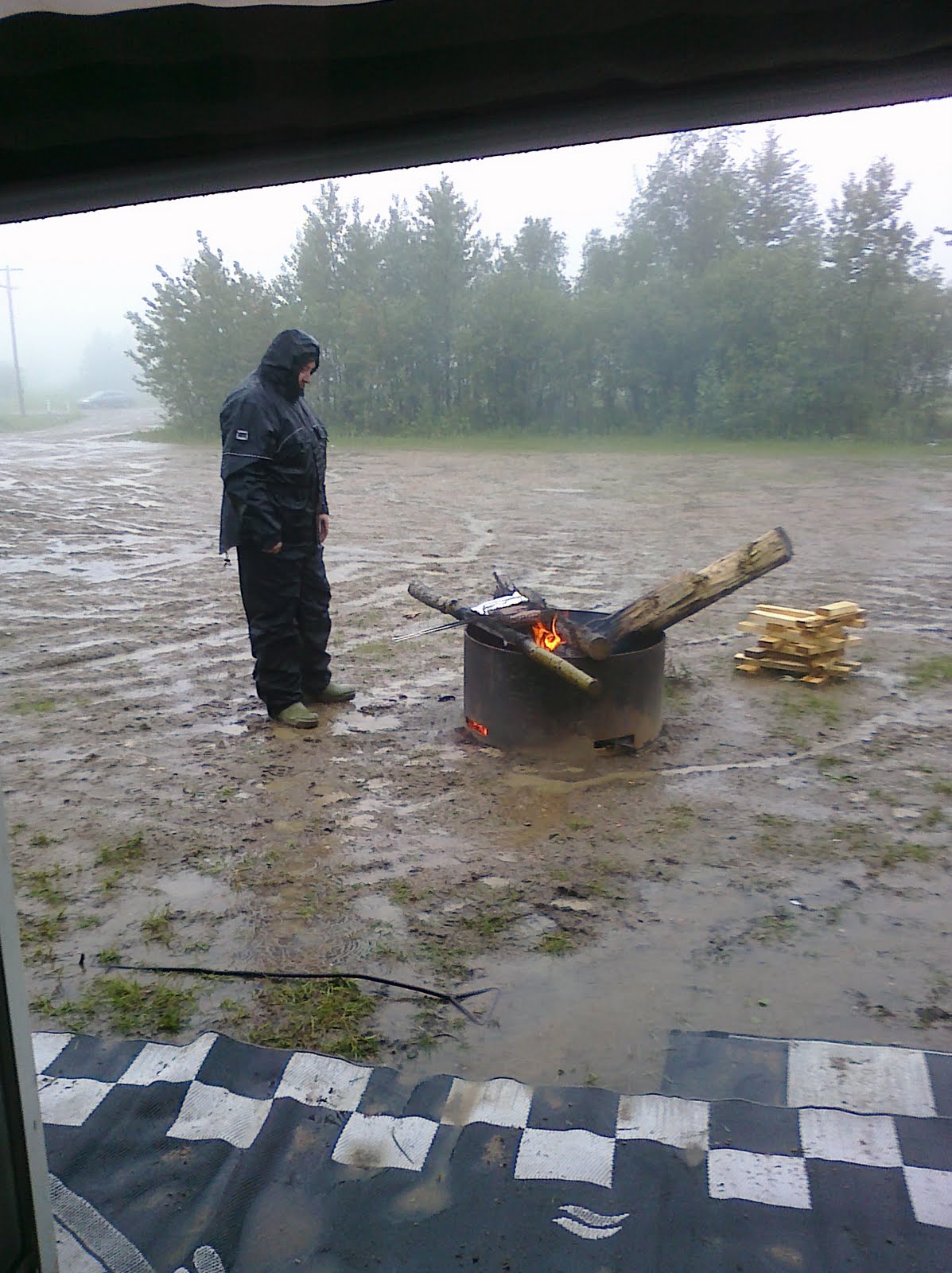 Camping in the Rain Just Mom's Blog