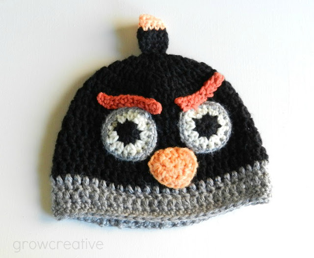 Black Angry Bird hat!