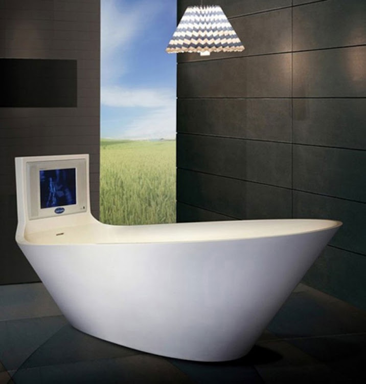 Futuristic Bathroom Design Idea