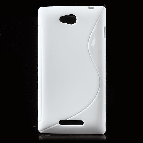 S-Curve Soft TPU Jelly Case for Sony Xperia C C2305 S39h - White S-Curve Soft TPU Jelly Case for Sony Xperia C C2305 S39h - White