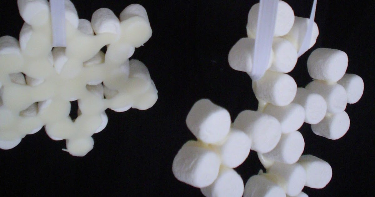 Amazing Marshmallows: Marshmallow Snowflakes