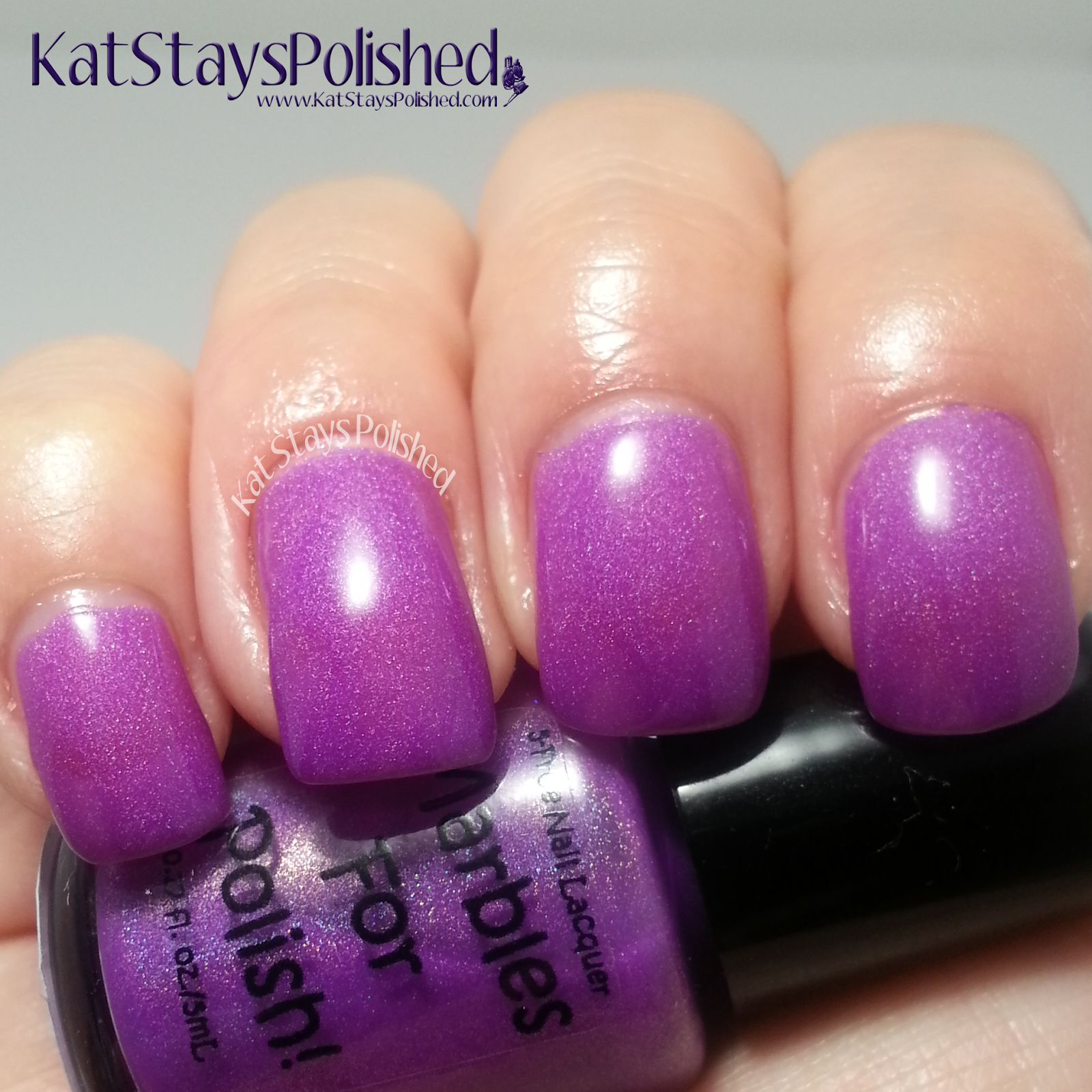 Marbles for Polish - Sweet Tooth Collection - Grape Slice | Kat Stays Polished