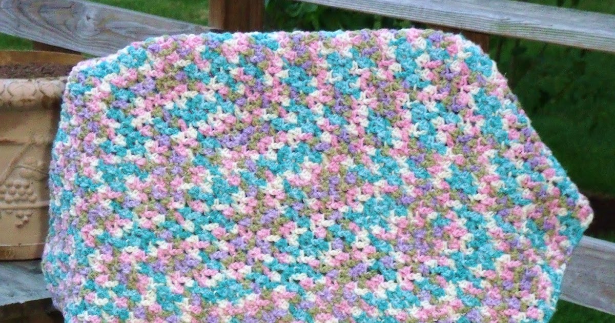 Easy Crochet Pattern: Shell Look Baby Blanket Finish