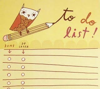 To Do list