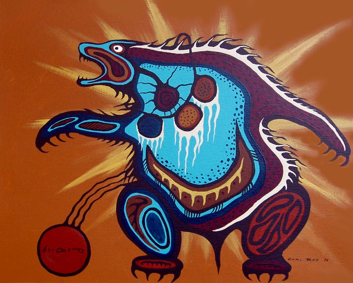 Ojibwe+Art Simone McLeod's & Zhaawano's ArtBlog: The First Step, part 2