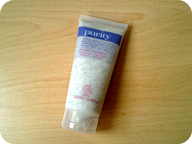 Purity Organic Skincare Facial Exfoliator Deep Pore Cleanser 