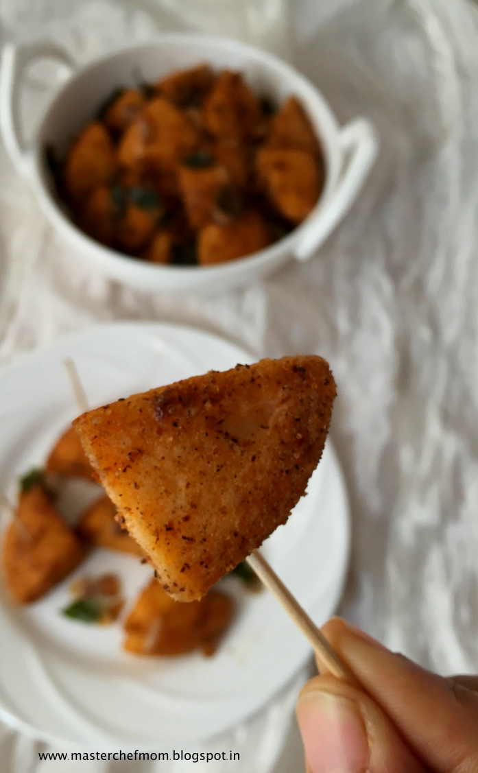MASTERCHEFMOM Cocktail Idlis Idli Pops Vegan and Gluten Free