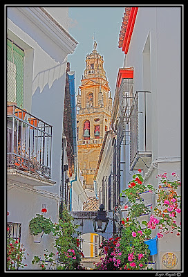 Plazuela de las flores Córdoba España Spain Mosque foto pic photo HDR