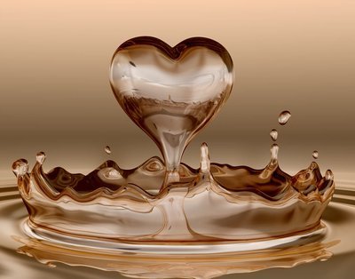 Water Drop Heart