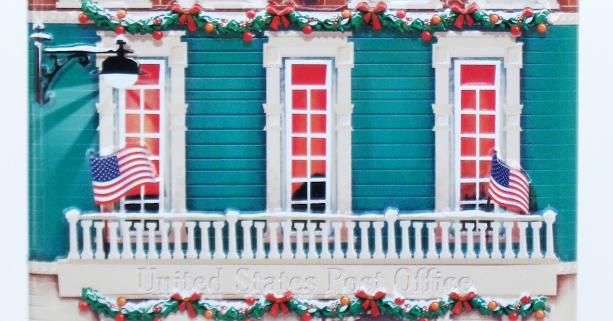 Toys and Stuff Big Lots 2011 Christmas Cookie Tin Post Office