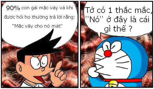 Đôrêmon chế - Em xinh quá 