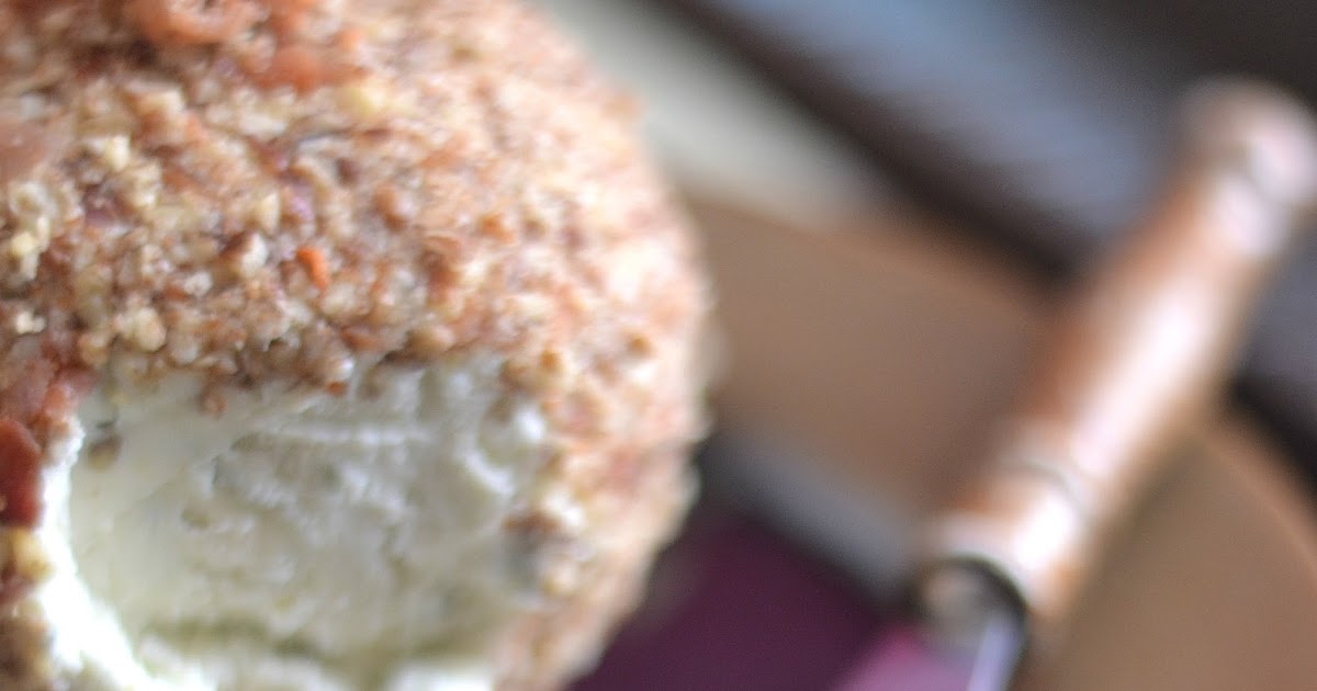 Bakeaholic Mama Bacon Horseradish Cheese Ball