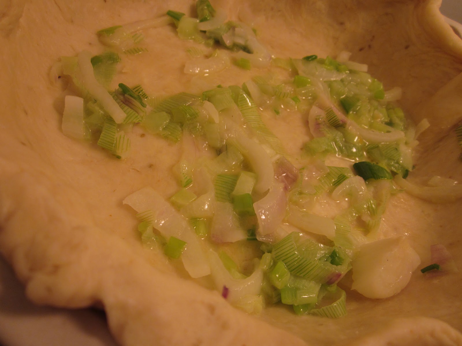 Culinary Adventures with Camilla Herbed Spring OnionMushroomTomato Tart