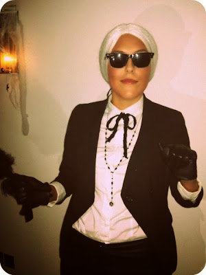 Karl Lagerfeld Costume