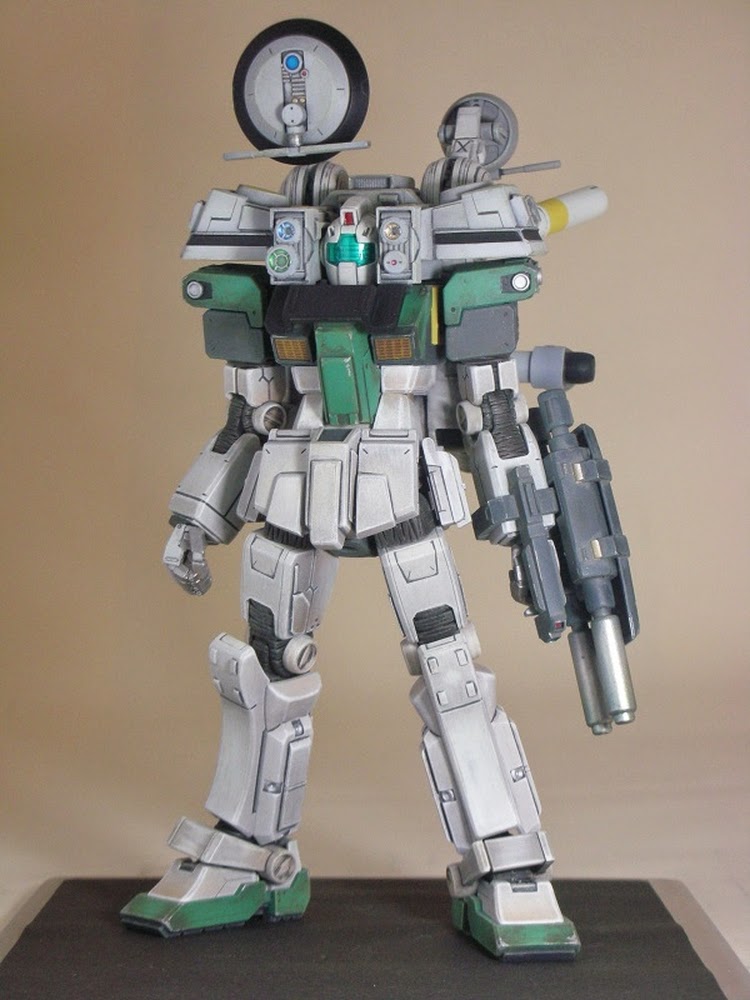 Custom Build: RGM-79-EWAC EWAC GM (Gundam Thunderbolt version) - Gundam