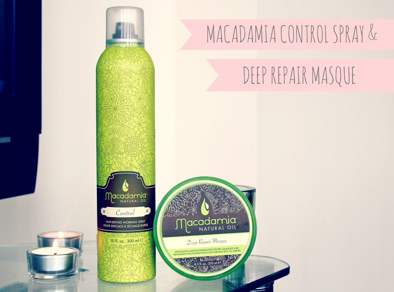Review // Macadamia Control Spray & Deep Repair Masque Couture Girl