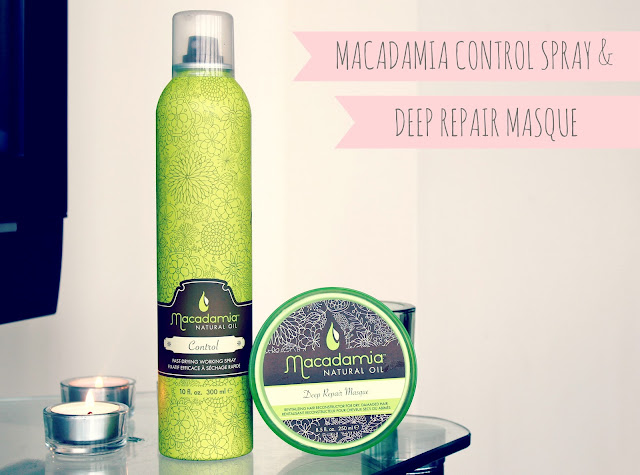 Macadamia Control Hairspray Review, Macadamia Deep Repair Hair Masque Review, Macadamia Hair Products, UK Beauty Blog, Macadamia Natural Oil Hair Products