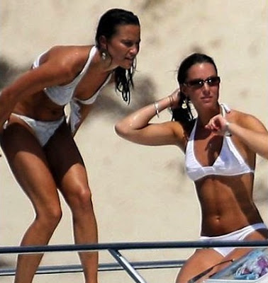 Pippa Middleton Sunbathing