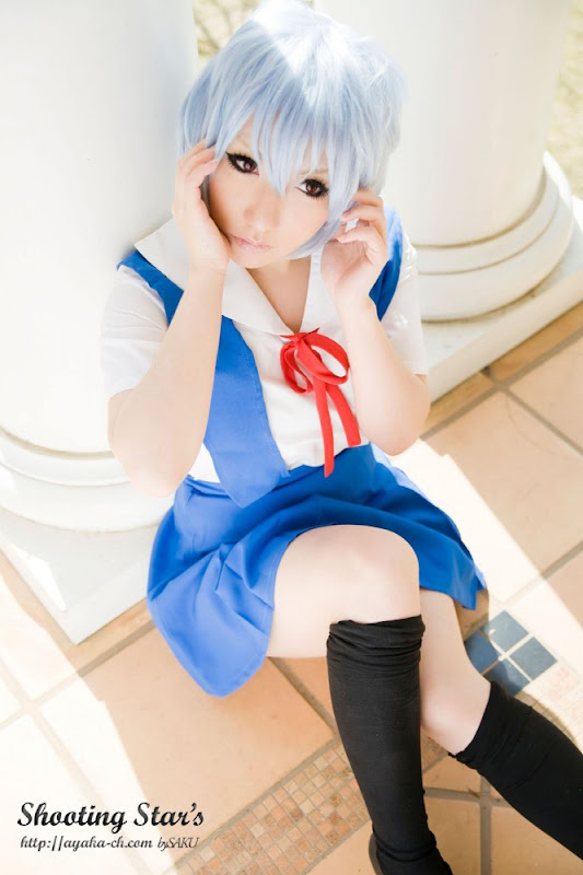 CosRain.Com Sakuya＇s COSPLAY - Rei Ayanami 