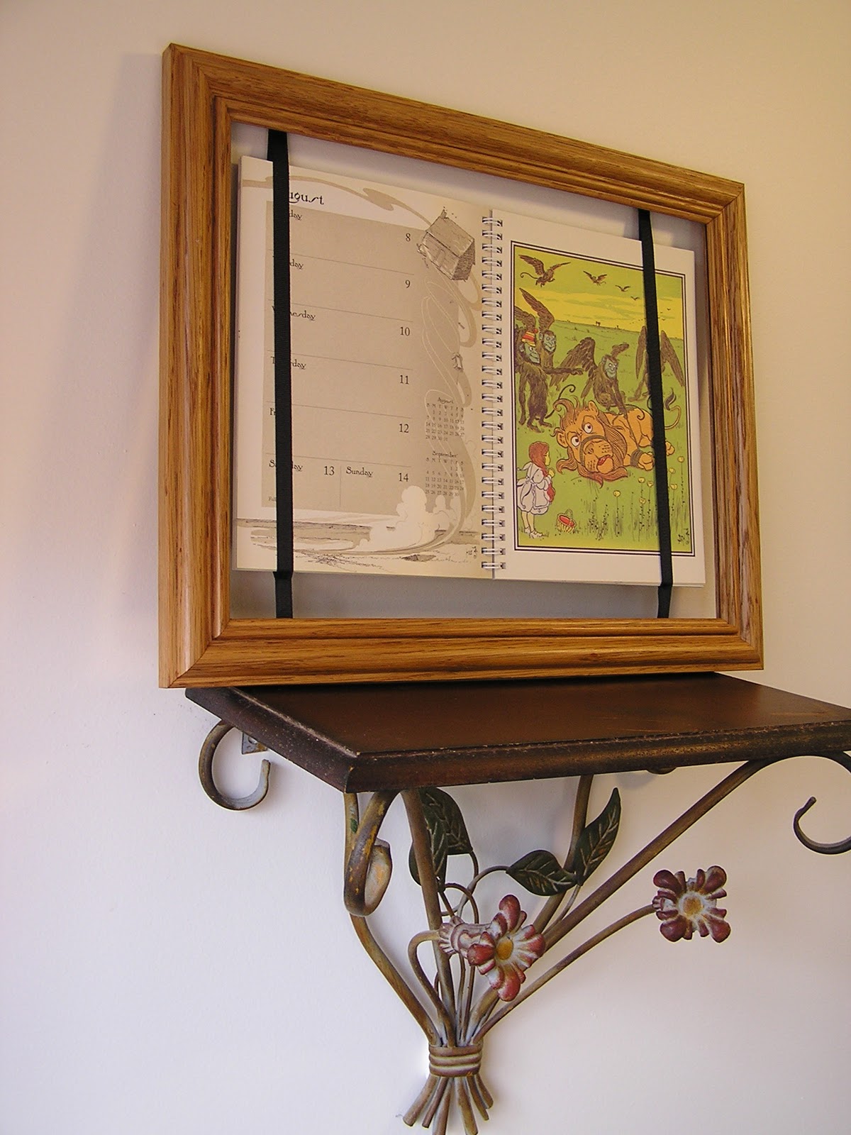 Everything Old How To Turn a Desk Calendar into a Wall Calendar