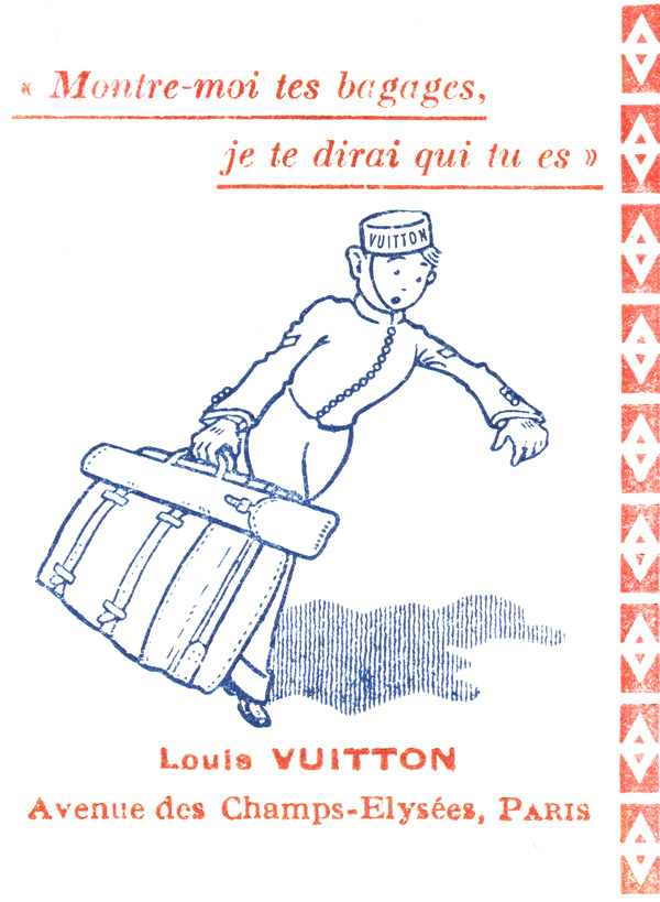 Louis Vuitton The Art of Travel Through Hotel Labels Postcard Set