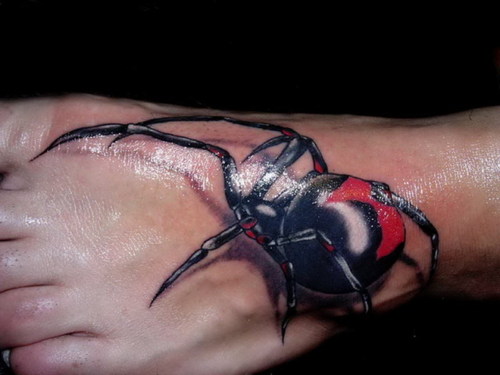mett tattoos spider 3d