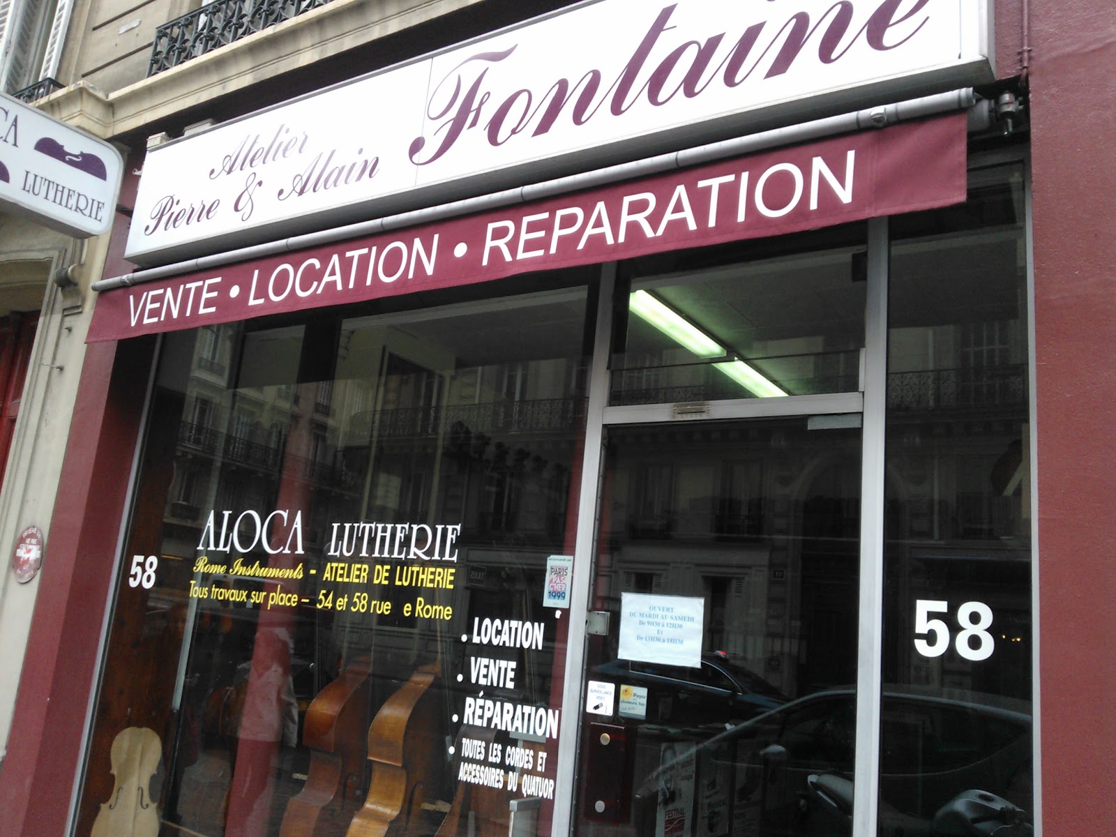 My Might Rue De Rome, Violin & Flute shops in Paris, France