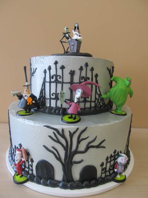 Ontario Bakery Custom Nightmare Before Christmas Cake From