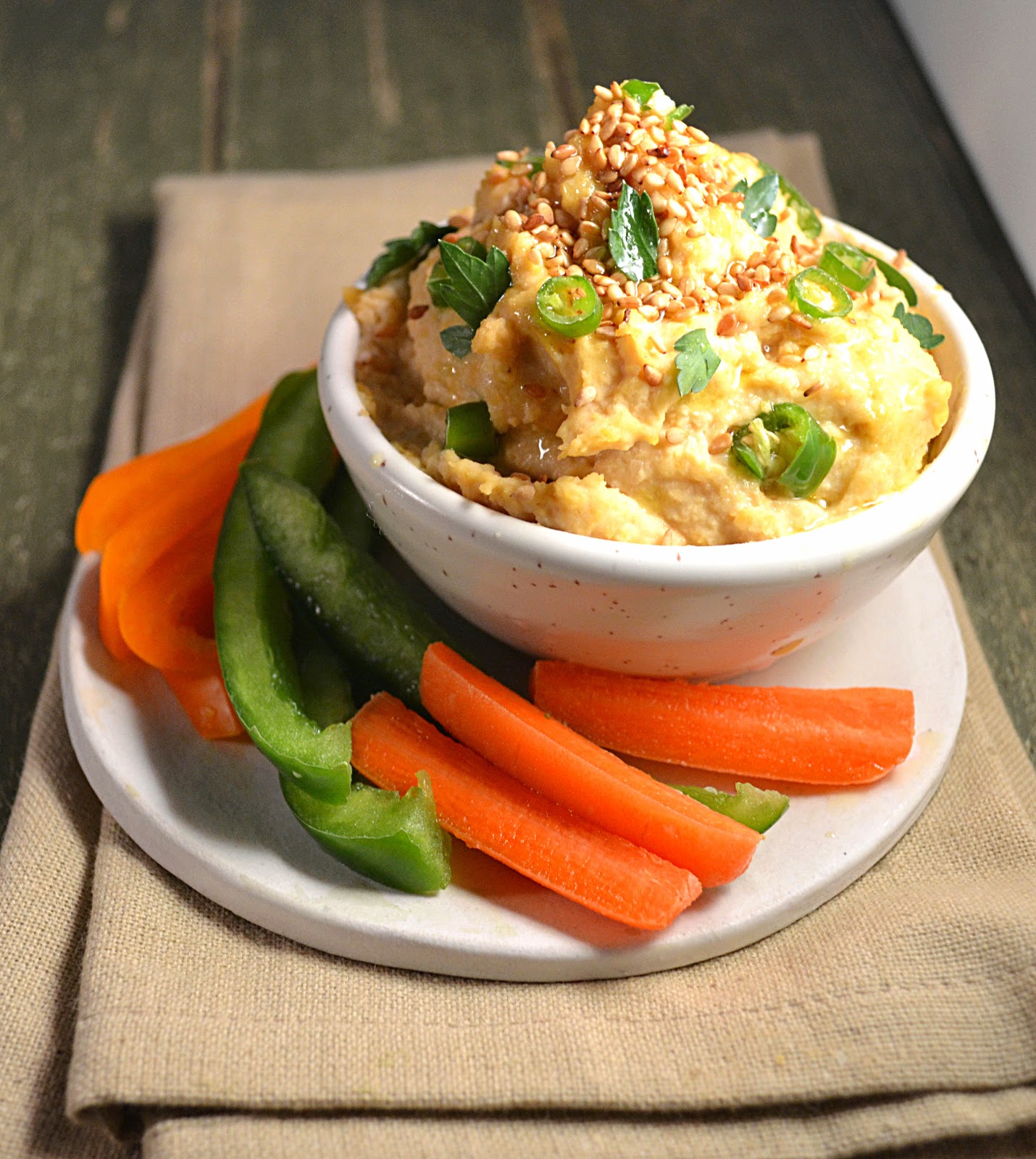 Jilly...Inspired Restaurant Style Hummus With Smoked Paprika Drizzle