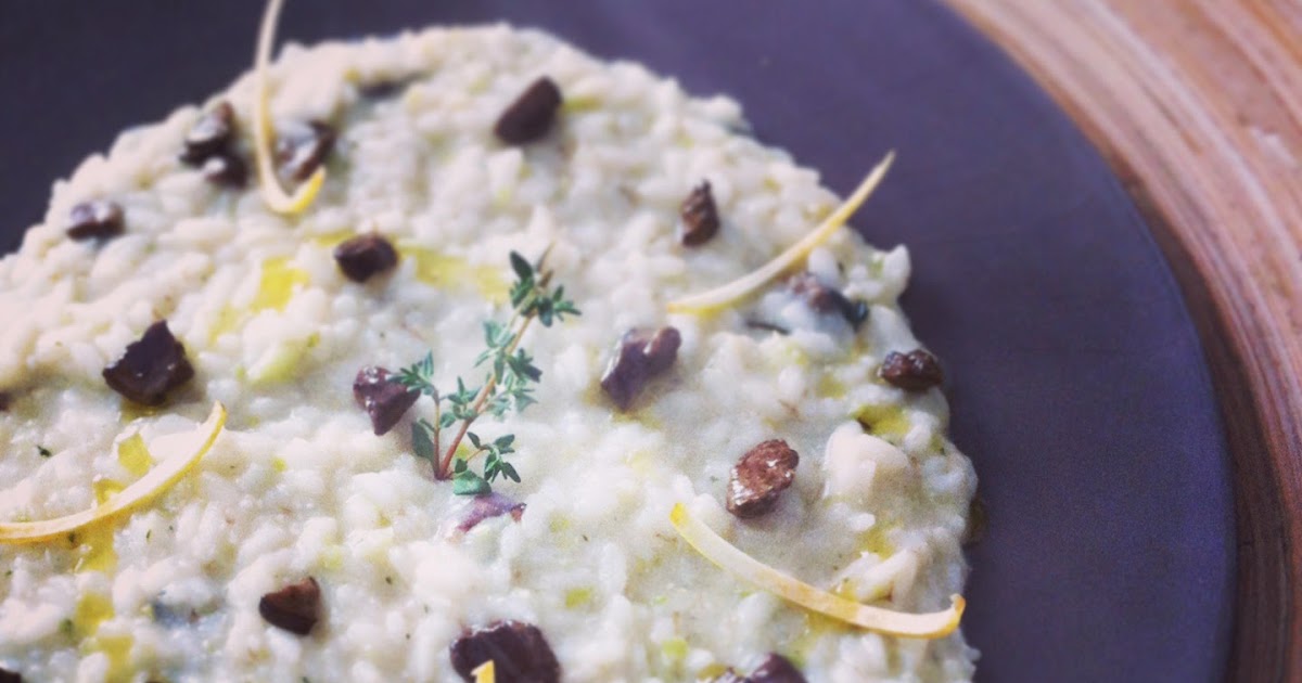 Lisa Bi Veg Cook RISOTTO CON PESTO DI GAMBI DI BROCCOLI E MANDORLE