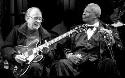 bb king and les paul