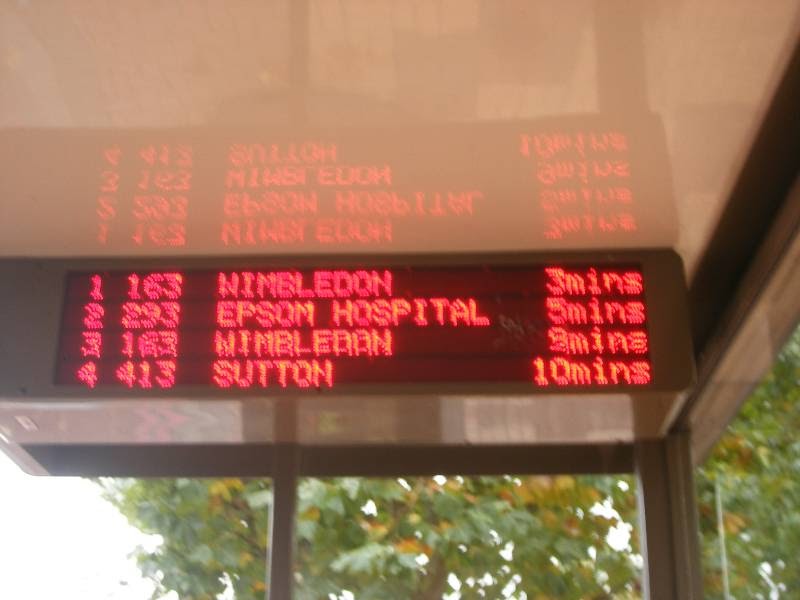 London buses one bus at a time: the return: The Number 293 Route