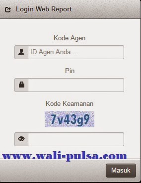 Webreport Server Wali Reload Pulsa Murah