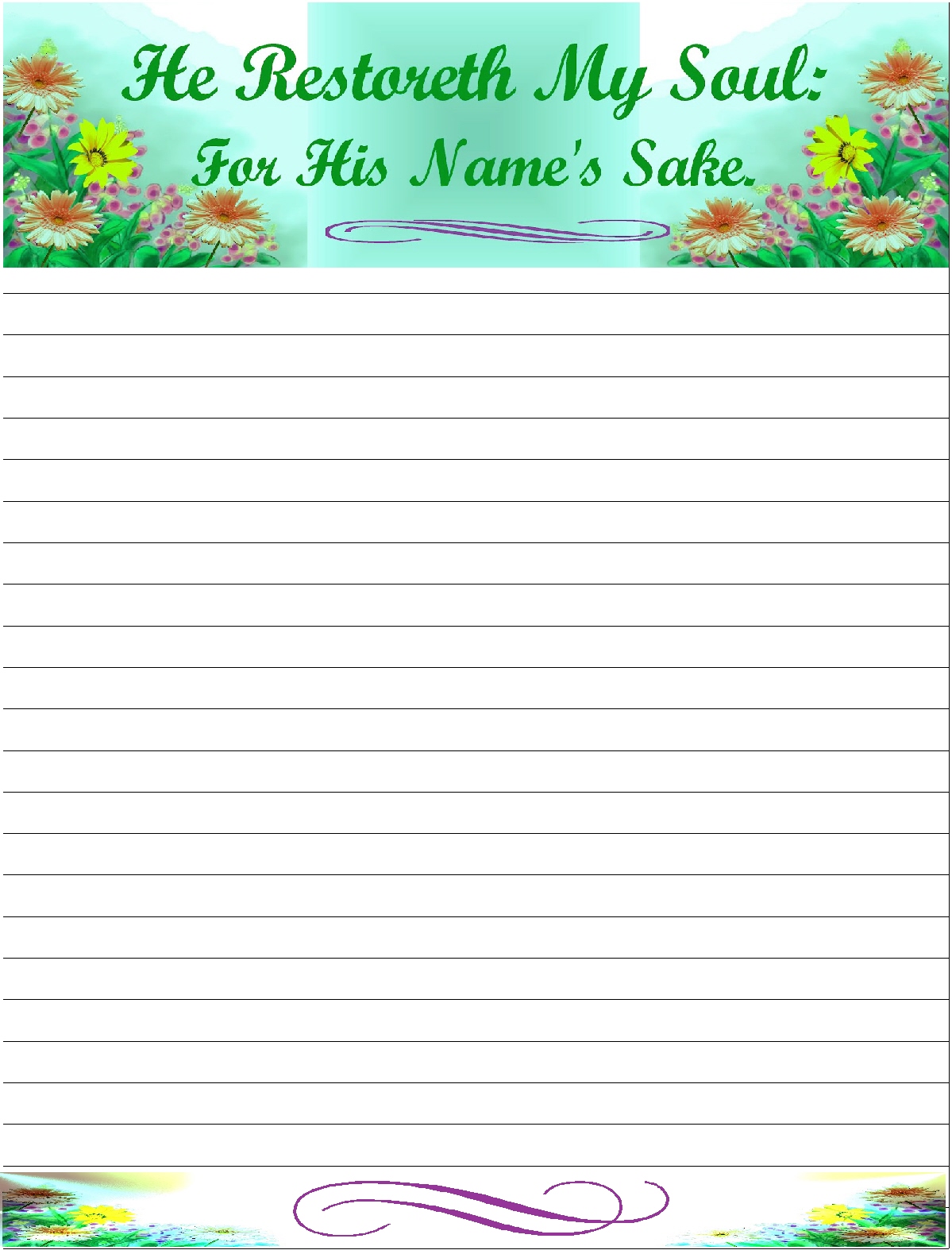 Christian Images In My Treasure Box Psalms Stationery With Envelopes