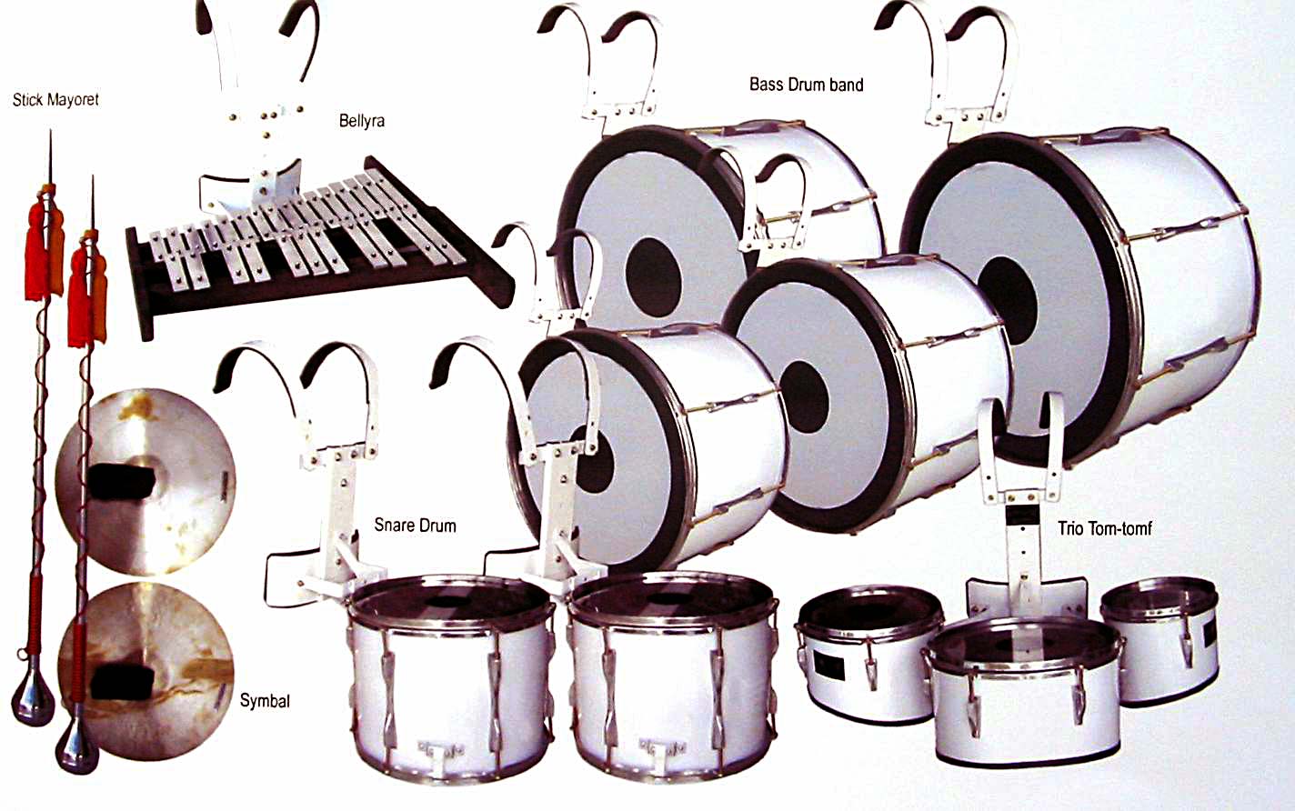 ZOBBEL MUSIC PRODUCTION 1 unit drumband (SMP/MTS)