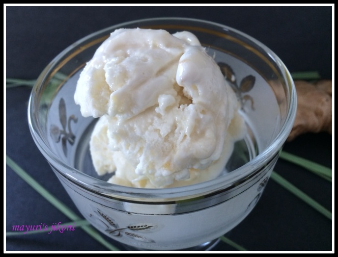 Mayuri's Jikoni 528.Lemongrass and ginger infused pineapple coconut