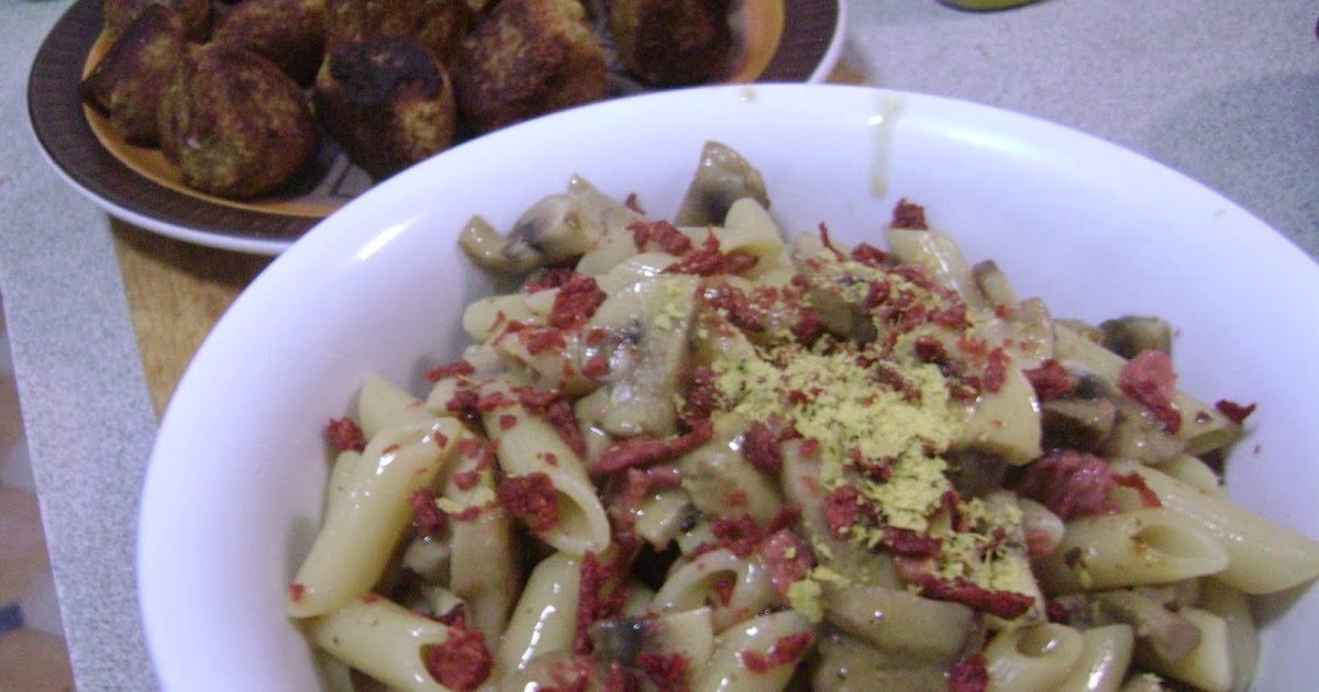 the tropical vegan Vegan Carbonara