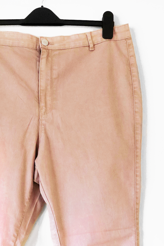 High Waisted Skinny Jeans Baby Pink George Asda